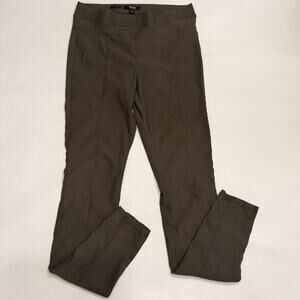 Simply Vera Wang Leggings Stretch Pants Women's Sz S Brown (A0129)
